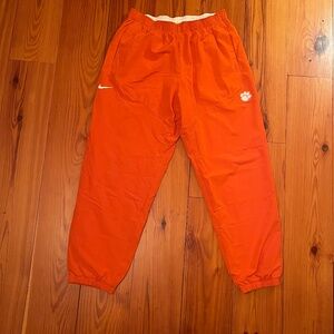 Nike Clemson Tigers Joggers Sweatpants - Team Issued - Men's L - NWOT - Orange